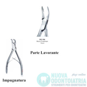 Pinza Ossivora Micro Friedman 15 Cm