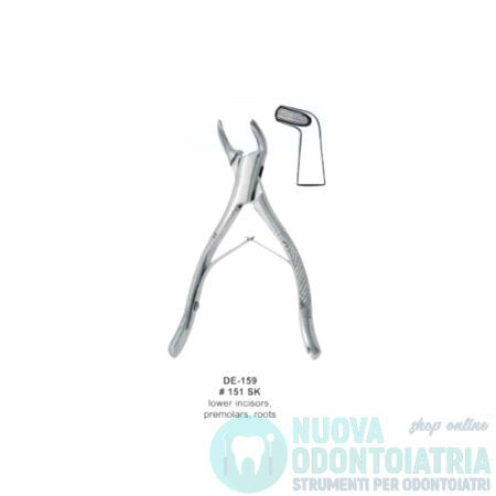 Pinza per Estrazione Denti Decidui Incisivi