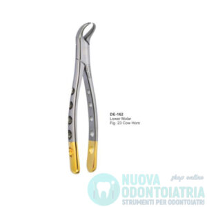 Pinza per Estrazione Gold Molari Inferiori Corno di Bue American Pattern