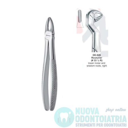 Pinza per Estrazione Molari Inferiori Destra