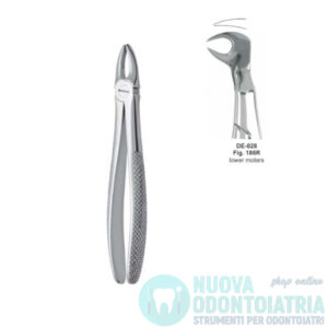 Pinza per Estrazione Molari Inferiori Destra