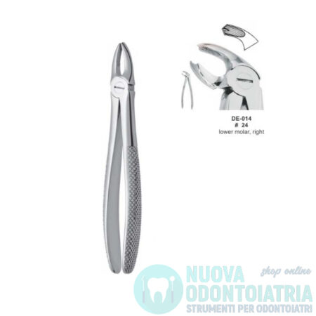 Pinza per Estrazione Molari Inferiori Destra