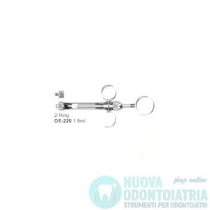 Siringa Carpule 2-Ring Diametro 1