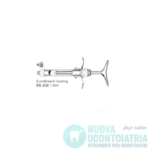 Siringa Carpule Euro Breech Loading Diametro 1