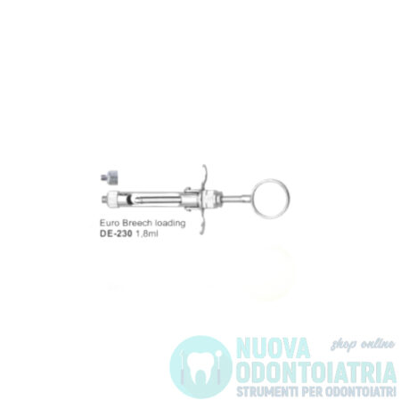 Siringa Carpule Euro Breech Loading Diametro 1