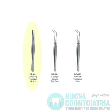 Pinza Chirurgica Atraumatica Dritta 14