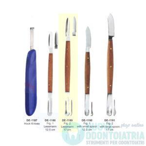 Coltello da Cera Lessmann 17 cm DE-1189