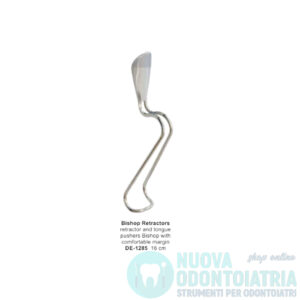 Divaricatore linguale e Abbassalingua Bishop 16 cm