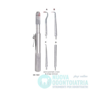 Martelletto Levacorone Semiautomatico con 4 inserti intercambiabili DE-1561