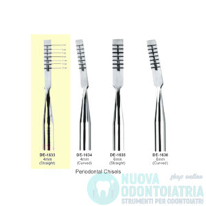 Scalpello Parodontale Dritto 4 mm