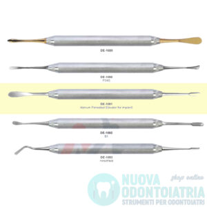 Scollaperiostio in titanio periimplantare DE-1691